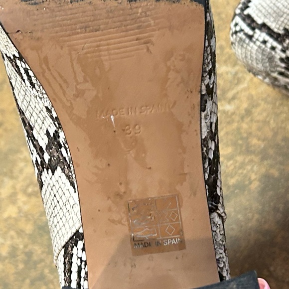 Anthropologie/Farylrobin Platform Snake Boots - Picture 11 of 11